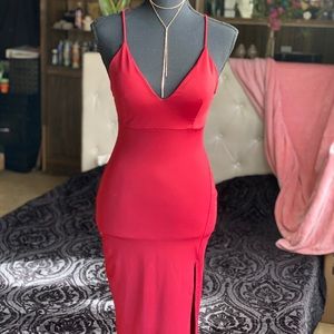 Spaghetti strap midi dress